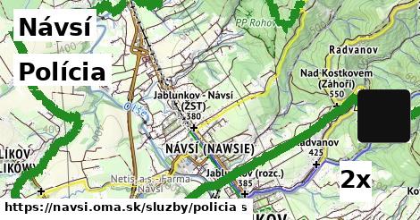Polícia, Návsí