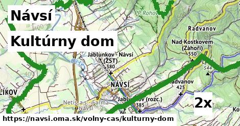 kultúrny dom v Návsí