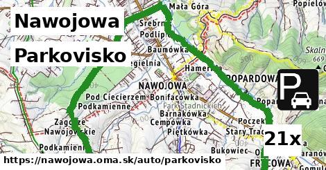 Parkovisko, Nawojowa