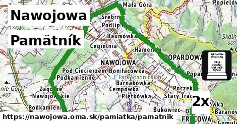 pamätník v Nawojowa