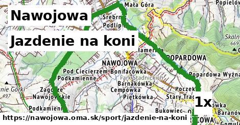 jazdenie na koni v Nawojowa