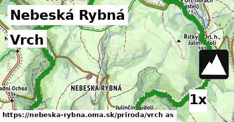 Vrch, Nebeská Rybná