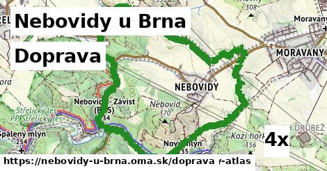 doprava v Nebovidy u Brna