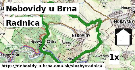 Radnica, Nebovidy u Brna