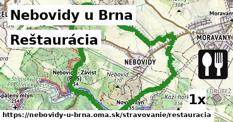 reštaurácia v Nebovidy u Brna