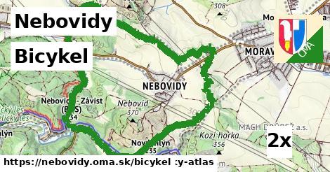 bicykel v Nebovidy