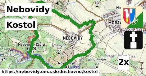 kostol v Nebovidy