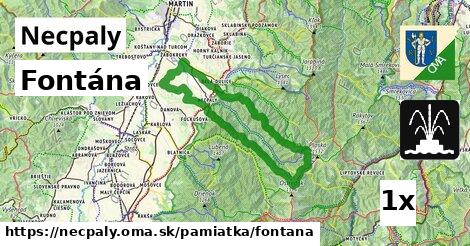 Fontána, Necpaly