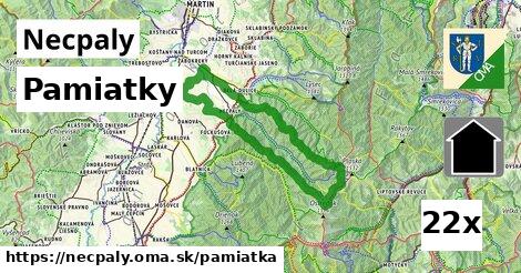 pamiatky v Necpaly