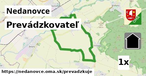 prevádzkovateľ v Nedanovce