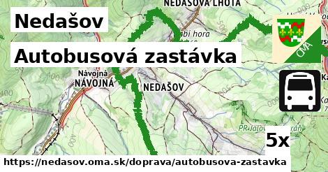 Autobusová zastávka, Nedašov