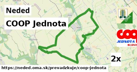 COOP Jednota, Neded