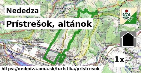 Prístrešok, altánok, Nededza