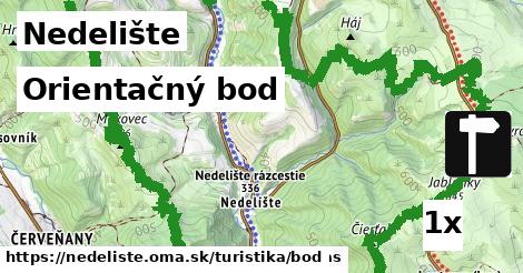 orientačný bod v Nedelište
