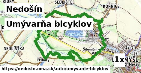 umývarňa bicyklov v Nedošín