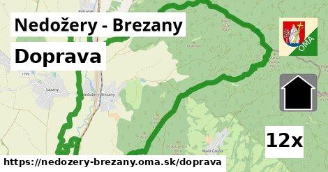 doprava v Nedožery - Brezany