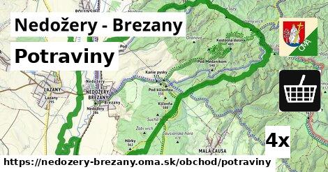 Potraviny, Nedožery - Brezany