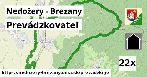 prevádzkovateľ v Nedožery - Brezany