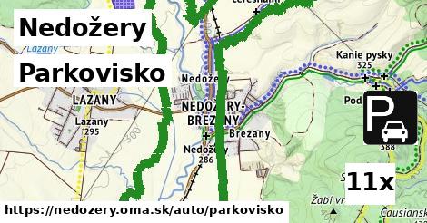 Parkovisko, Nedožery