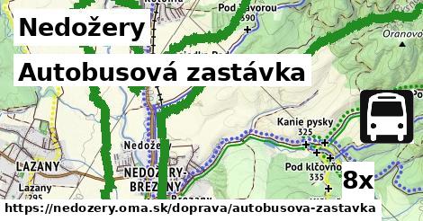 Autobusová zastávka, Nedožery