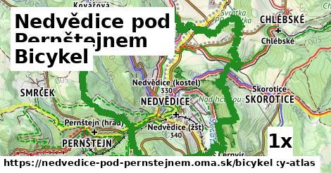 bicykel v Nedvědice pod Pernštejnem