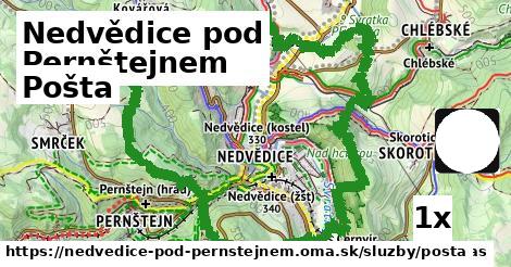 Pošta, Nedvědice pod Pernštejnem