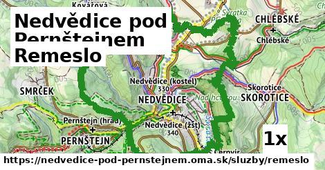 remeslo v Nedvědice pod Pernštejnem