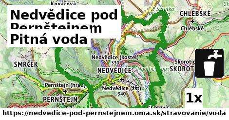 pitná voda v Nedvědice pod Pernštejnem