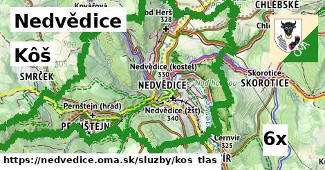 Kôš, Nedvědice