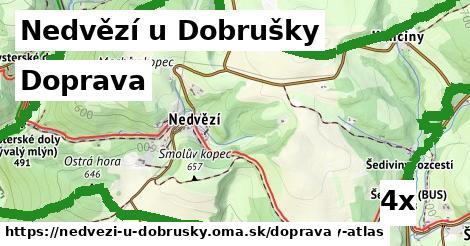 doprava v Nedvězí u Dobrušky