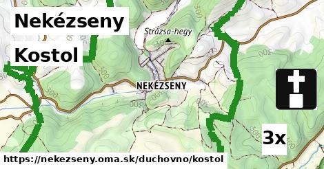 Kostol, Nekézseny