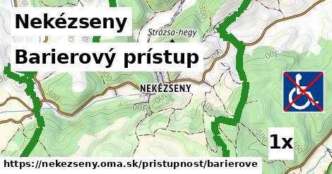 Barierový prístup, Nekézseny