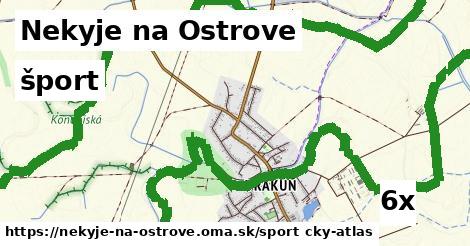 šport v Nekyje na Ostrove