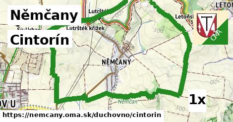 Cintorín, Němčany