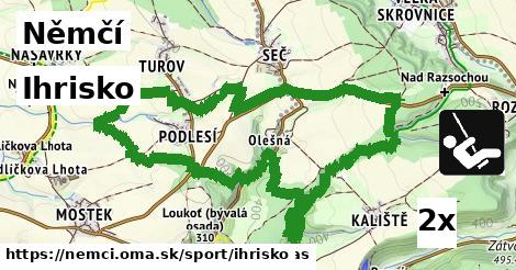 Ihrisko, Němčí