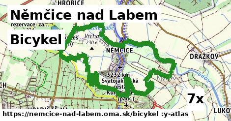 bicykel v Němčice nad Labem