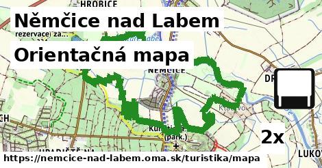 Orientačná mapa, Němčice nad Labem