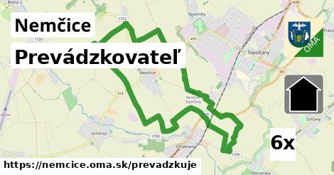 prevádzkovateľ v Nemčice