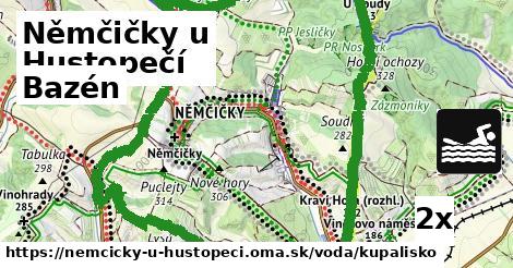 bazén v Němčičky u Hustopečí