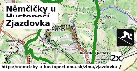 Zjazdovka, Němčičky u Hustopečí