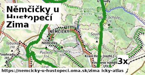 zima v Němčičky u Hustopečí