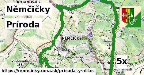 príroda v Němčičky