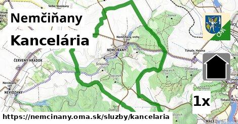 kancelária v Nemčiňany
