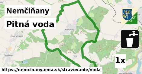 Pitná voda, Nemčiňany