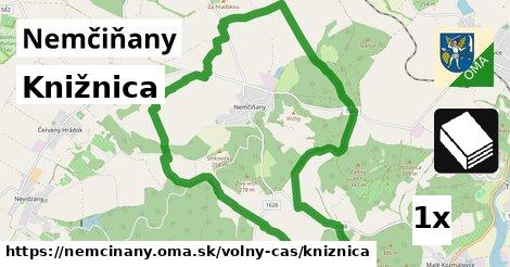 Knižnica, Nemčiňany