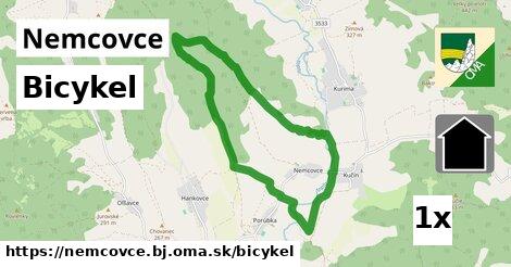 bicykel v Nemcovce, okres BJ