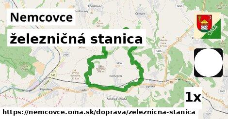 železničná stanica, Nemcovce