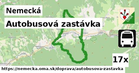 Autobusová zastávka, Nemecká