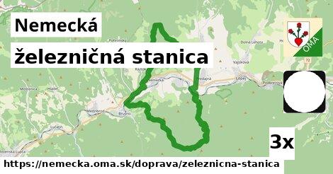 železničná stanica, Nemecká