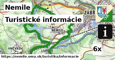 Turistické informácie, Nemile